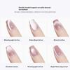 Double Headed Strong Magnetic Stick Cat Eye Magnet With 2 Steel Balls Nail Art Cylindrical For Uv Gel Polish Manicure Pen Tools