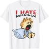 Unisex-Adults, Unisex-Kids Funny Graphic T-Shirt Blue Small Modern Classic Cartoon T-Shirt