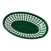 Plastic Oval Storage Baskets for Vegetables and , 10 Pack - Colorful Countertop Baskets for Kitchen, Home, and