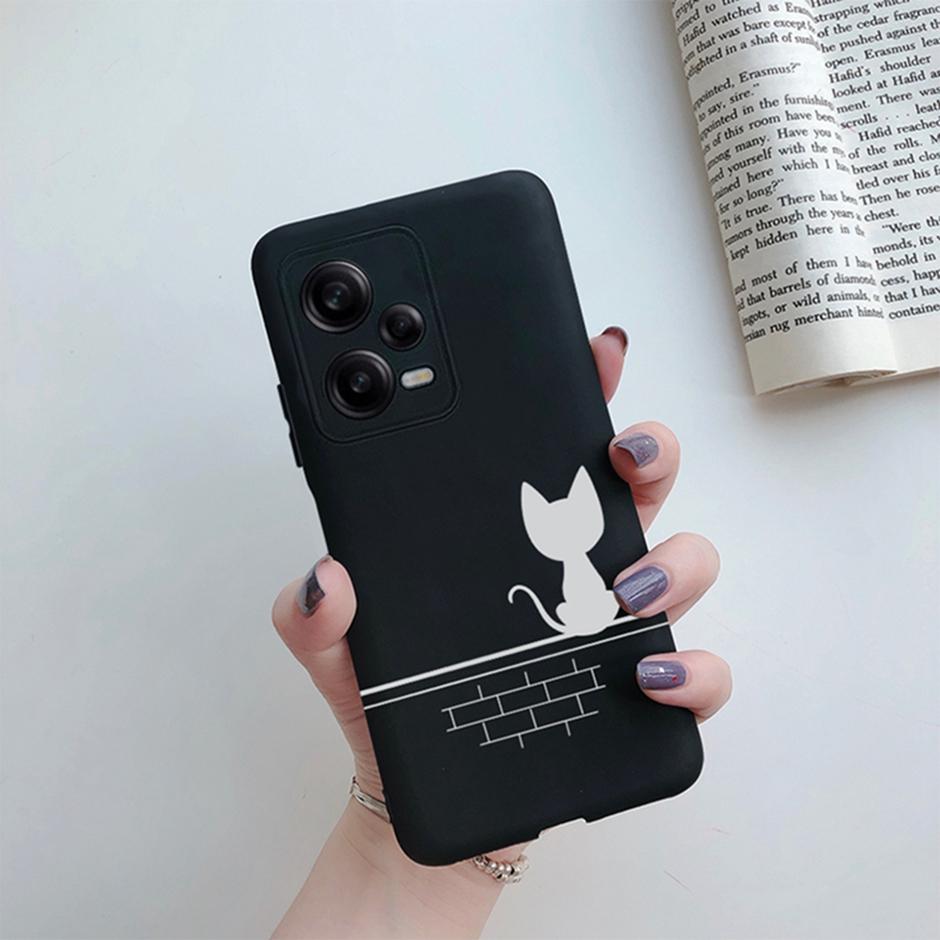 For Redmi Note 12 Pro Plus Case Cover TPU Silicone Shell for Xiaomi Redmi Note12 Pro 5G Phone Case Note 12Pro Plus Cartoon Funda