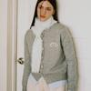 Leterie ANGORA RIBBON MUFFLER_MINT