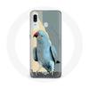 Case - MANIACASE - Samsung Galaxy A30 - Flexible - Budgies Parrots - Blue