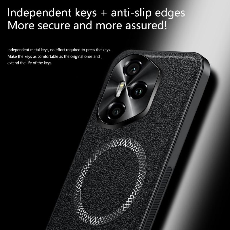 Für Honor 300 300 Pro 300 Ultra Leder Vollabdeckung Magnetisch Wasserdicht Stoßfest Fingerabdruck Handyhülle