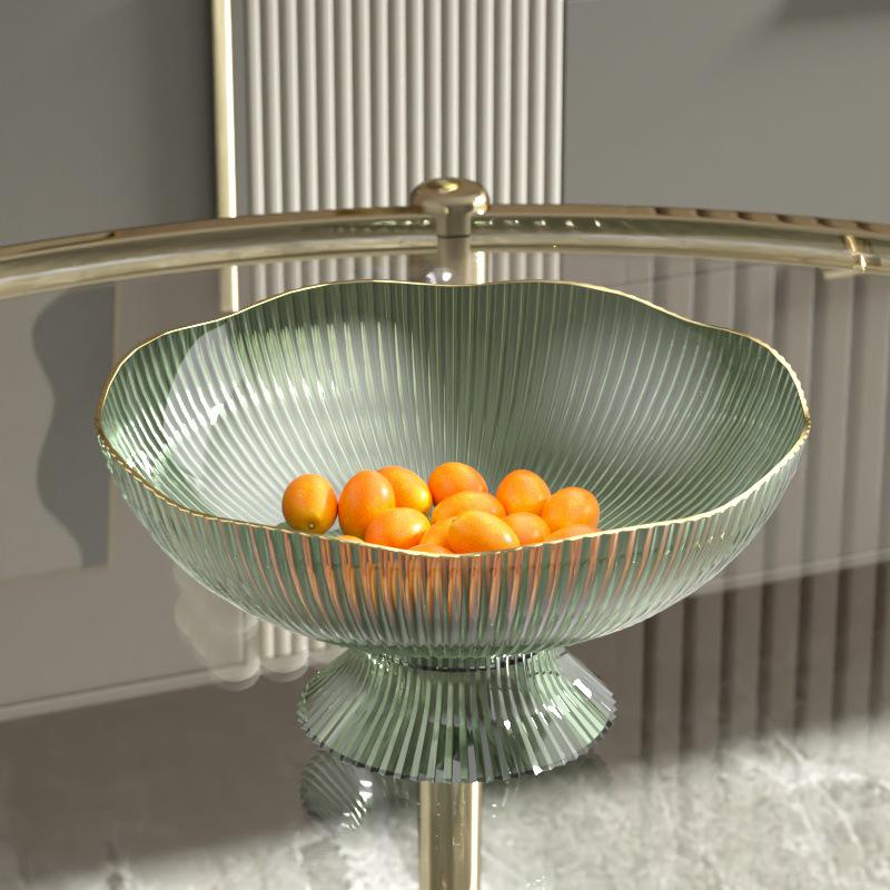 Minimalist Luxury Fruit & Snack Tray for Living Room Coffee Table