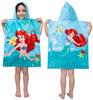 Ariel Disney Mermaid Children's Towel with Hood Poncho