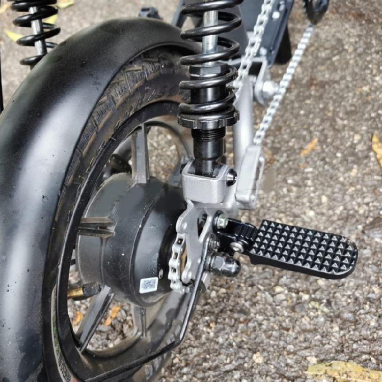 Electric Scooter Anti Slip Folding Footrest for Electric Scooter Rear Pedals