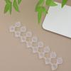 12-Color Acrylic Paint Strips with Plaster Doll for Kids DIY Graffiti, 3ml Each