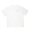 Li Ning Trendy Sports Series Striped Comfortable Versatile Round Neck Short Sleeve T-Shirt Unisex Tops Champagne-White Flower-Gray-Beige AHSV441-2