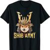 Shib Army Crypto Shiba Inu Hondenliefhebber T-shirt. Premium katoenen korte mouwen O-hals heren T-shirt Nieuw S-3XL
