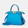 French-style Women's Bag 2024 Summer New Model Kelly Bag, High-quality Cowhide Accordion Bag, Crossbody, Shoulder, and Handbag for Women