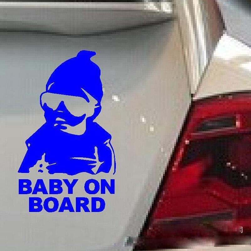 Baby an Bord Auto Sicherheitsaufkleber Aufkleber Wasserdicht Nachtreflektierend Wandaufkleber