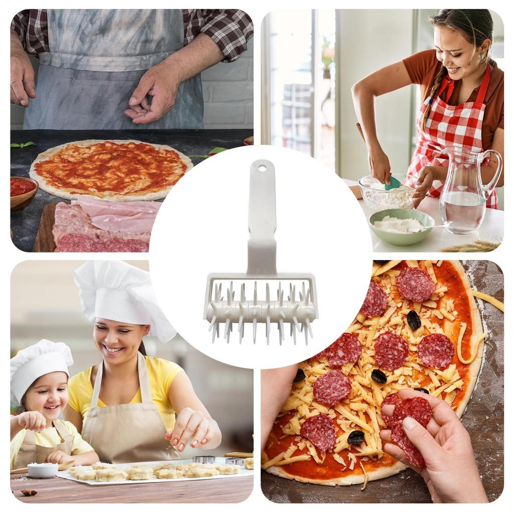 Creative Pizza Roller Cutter Pizza Pastry Lattice Roller CutterPizza Pastry Wheel Steak Tool Multifunctional Kitchen Baking Tool