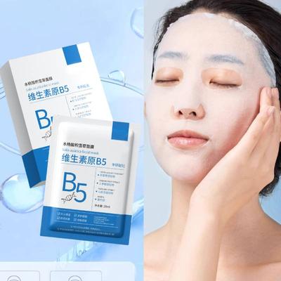 5-teiliges Gesichtsmaskenset mit Salicylsäure und Centella Asiatica sowie Vitamin B5, feuchtigkeitsspendend