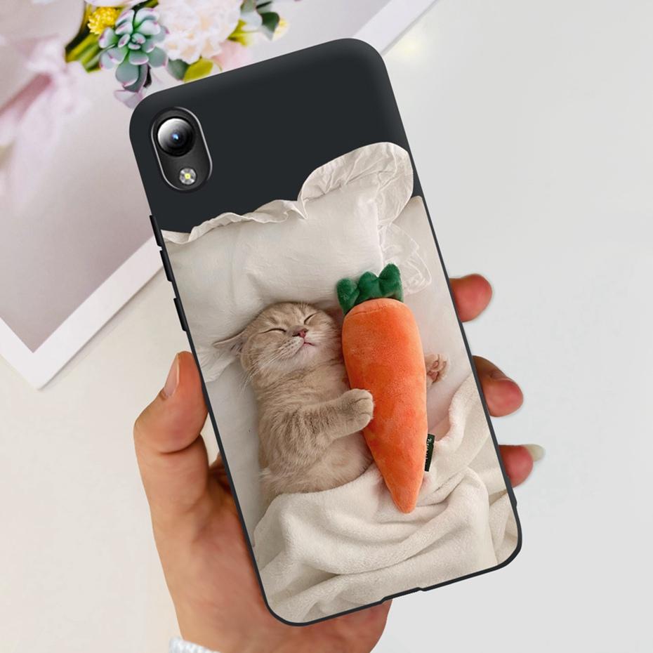 Lovely Printing Case For ZTE Blade L8 / A3 (2019) / A31 Lite Black Silicon Soft Back Cover For Zte A3Lite A31Lite L8 Phone Cases