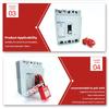 Tool-Free MCCB Circuit Breaker Lockout Device Air Switch Safety LOTO Equipment for Construction Engineering Site Use