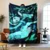 Black Butler Soft and Comfortable Flannel Suitable for Sofas Living Rooms Outdoor Camping Travel and Also Makes a Great Anniversary Gift