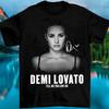Sällsynt Demi Lovato T-shirt Tell Me You Love Me Bomull Svart Alla Storlekar T-shirt
