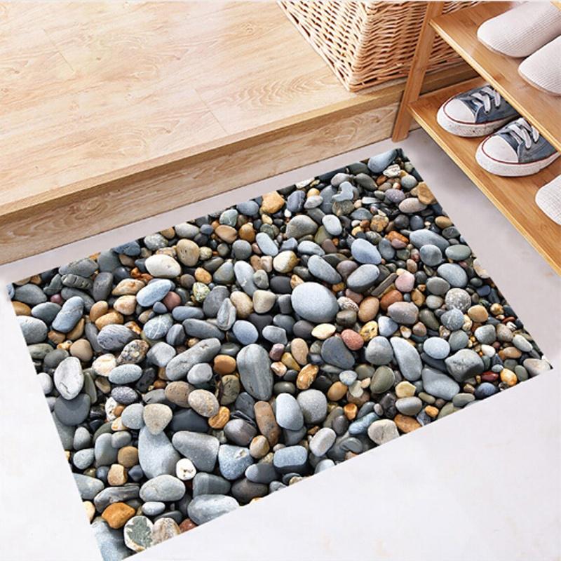3D Floor/Wall Sticker Stones Removable Decal Home Decor Art Living Room Decor Stickers