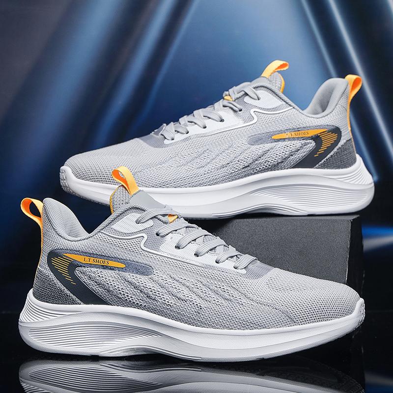 2025 New Breathable Speed Running Shoes Men Marathon Sports Casual Sports Shoes Light Men Outdoor Jump Rope Fitness Big Size 50