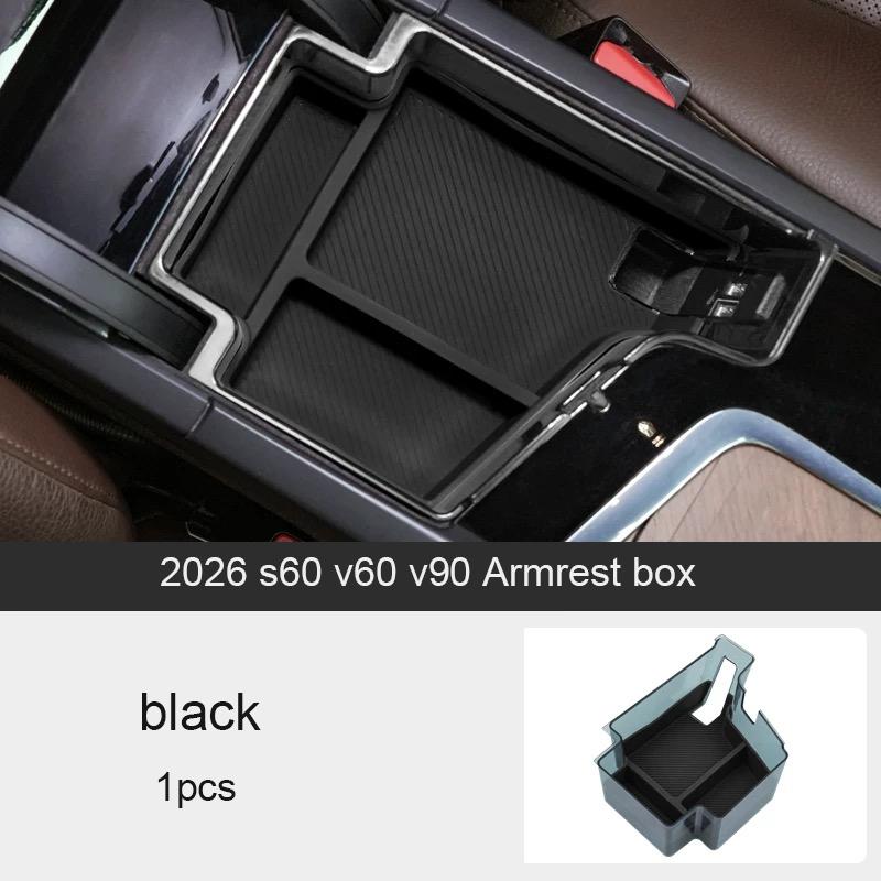 New 2026 For Volvo Xc90 Xc60 S90 V90 S60 V60 Armrest Box Storage Box Storage Box Automotive Accessories