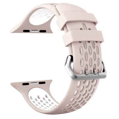 Silicone Bracelet - MY-MONTRE - Air Buckle - Compatible 38/40/41–42/44/45/49mm - Honeycomb - Multicolor