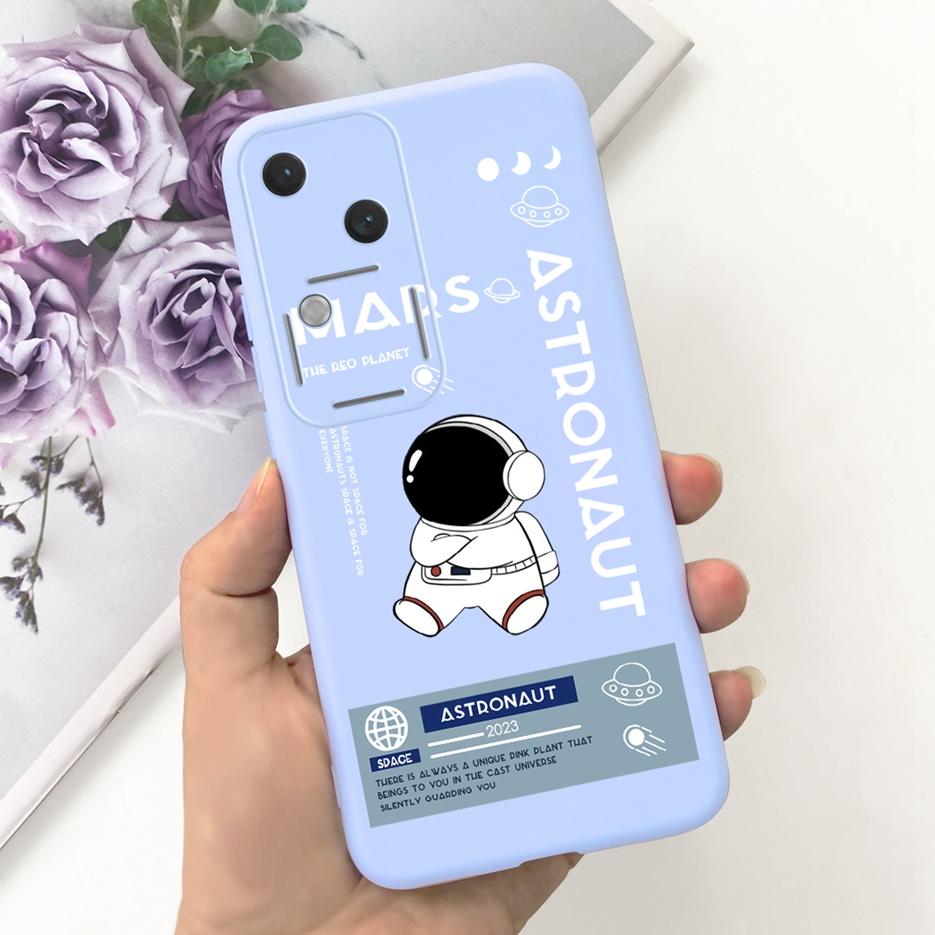 For Vivo V30 Pro Case V2319 Cute Fashion Cartoon Back Cover 6.78'' Soft Silicone Phone Case For Vivo V30 V 30 Pro VivoV30 Bumper