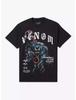 2026 Neues Original Venom Amazing Spider-Man Grafik Comic Print T-Shirt Unisex Kurzarm Entspannt Übergröße Top