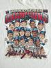 Atlanta Braves World Champions Caricature 90's Baseball White Unisex S-234XL Shi