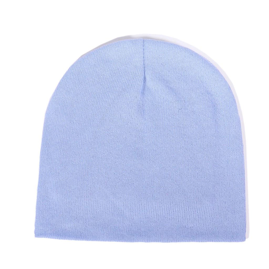 Oversized Knit Cap With Polyester Fabric Trendy Casual Hat For Winter Holidays