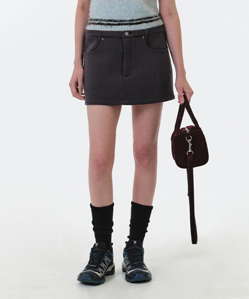 Grove Zoe Sweat Skirt Pants (Navy)