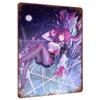 Anime GameGirl Custom Metal Tin Sign Home Living Room Decor Wall Art BedroomHanging Painting