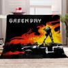 Luxury Throw Blankets & Throws Green Day Decorative Blankets for Sofa Blanket Soft Blanket King Size Interior for Home Cobija