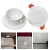 Creative Plastic Wall Hole Cover Snap-on Round Reserved Drill Hole Cap Various Size Decorative Hole Plug