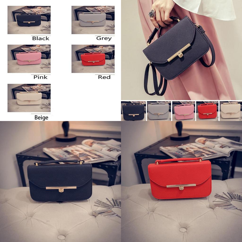 Elegante Einfarbige Modische Damen-Schultertasche Ideal Zum Einkaufen, Für Freizeit Und Reisen
