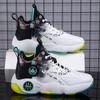 High-top Basketball Shoes Combat Boots Spring and Summer New Non-slip Sports Shoes Platform-soled Versatile Trend Handsome Men's Shoes