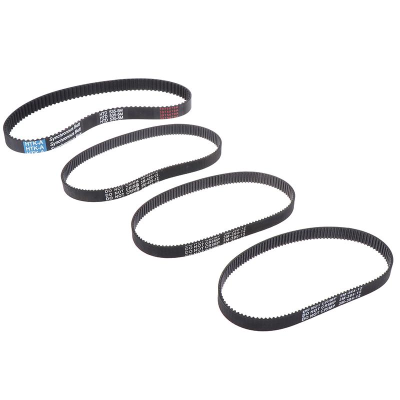 Electric Scooter Belt 384 12 Transmission Timing Belts Htd 3M-384-12 5M-535-15 Rubber Drive Stripe E-Scooter Hoverboard Parts