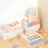 Montessori Object Permanent Box Wooden Toy Color Sorting Shape Matching Box Coins Ball Early Educational Toys Fine Motor Skill