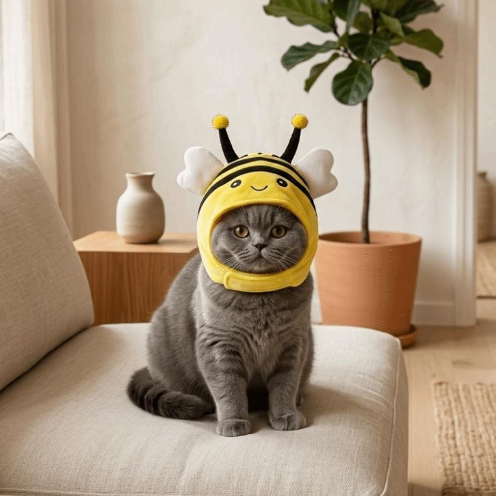 Adjustable Cute Whale Pet Hood Soft Plush Kitten Cosplay Headgear  Photo Props