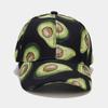 Baseballkepsar med Fruktmönster Sommar Utomhus Solskydd Solhattar Dam Herr Resa Strand Solskydd Snapback Dammode Keps med Skärm