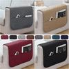 1Pc Sofa Armrest Covers With Storage Bag Removable Couch Chair Arm Slipcover Anti-Dirty Armchair Protector Home