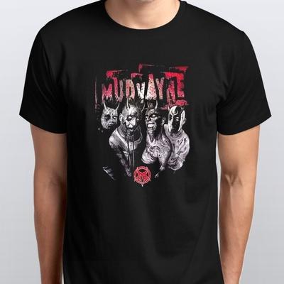 Tričko kapely Mudvayne S M L XL XXL 3 4 XL barvy Černá