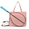 Spot Single Shoulder Tennis & Badminton Bag with Shoe Compartment, Large Capacity, Lightweight Sports Training, Professional Racket Bag