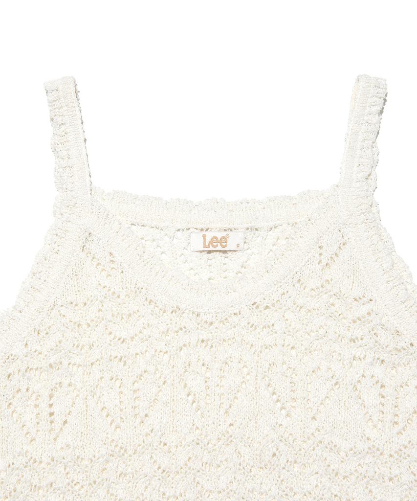 Lee Women'S Sleeveless Knit Dress Ivory