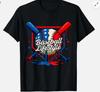 Baseball Life Style 101 Roupa Drip Baseball Camiseta Unissex
