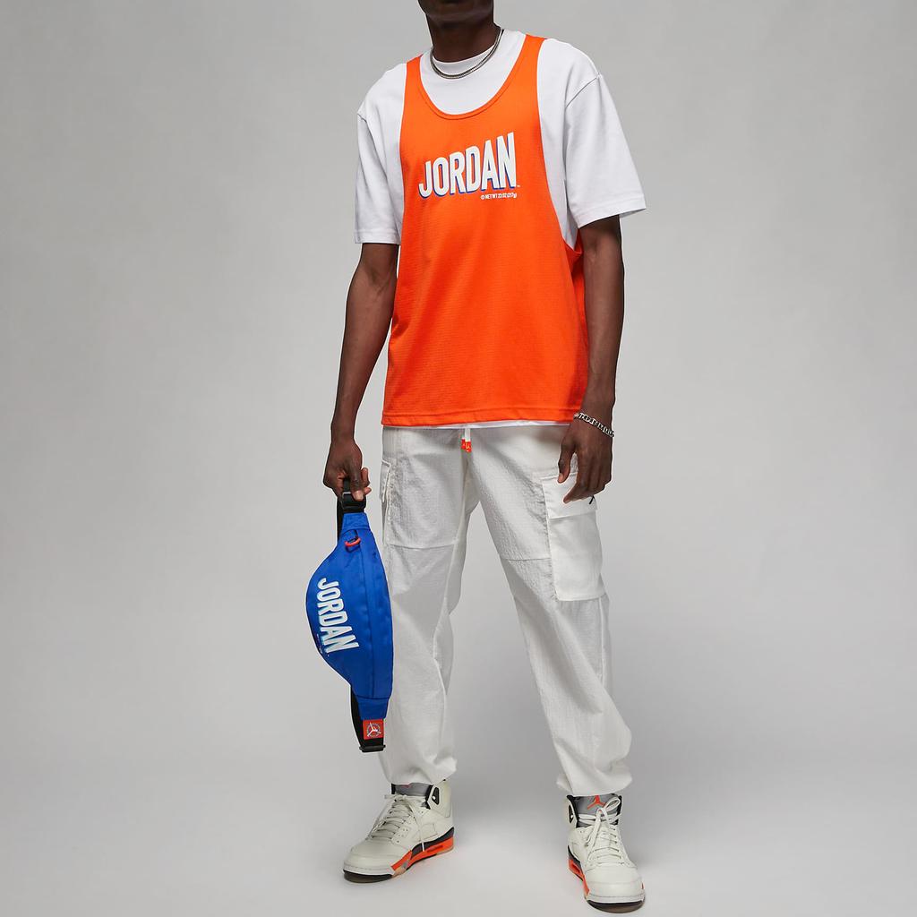 Jordan MJ MVP Flight Zipper Closure Polyester Crossbody Waist Bag Unisex bags Game-Royal FJ6811-480