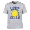 Unisexs Cotton Short Sleeve TShirt Limoncello La Dolce Vita Lemon Graphic Print Casual Tee for Summer