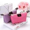 1 szt. Wielofunkcyjna Kosmetyczka Beauty Organizer na Makijaż Zapinana na Zamek Etui Wodoodporne na Kosmetyki Podróżne