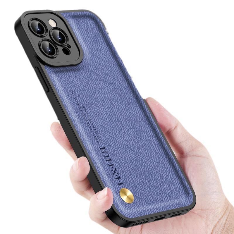 Applicable à Coque de Téléphone Portable Apple 15 Simple IPhone 16 Promax Coque de Protection 14 Aspiration Magnétique pour Voiture 13 Anti-chute