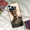 Saddam Hussein Iraq Phone Case For iPhone 16 15 11 12 13 14 Pro Max Mini X XR XS Max Plus Cover Shell