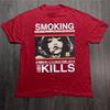 Wielobarwny T-shirt 'Palenie Zabija'